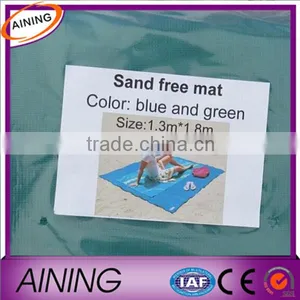 HDPE Knitted Fold Sandless Beach Mat Sand Free for Beach Mat Quality Choice thumbnail-5