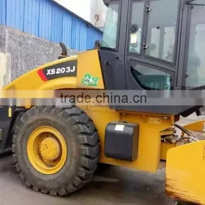 USED XCMG 20 TON VIBRATORY ROAD ROLLER XS203J, 2014 MADE thumbnail-6