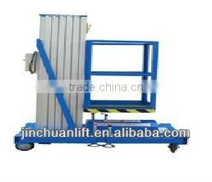 Mini Single Mast Aluminum Personal Man Lift thumbnail-4