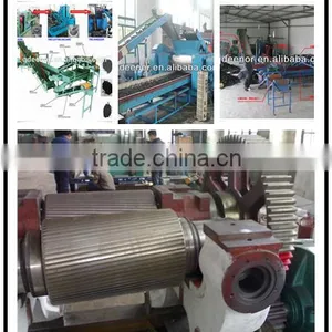 Waste Tyre Into Rubber Powder Quality Environmentally Friendly Waste Tyre Shredder for Sale thumbnail-5