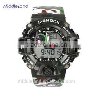 Luxury MIDDLELAND Brand Watch Latest Item Men Sports Double Movement Analog Digital Watches thumbnail-2