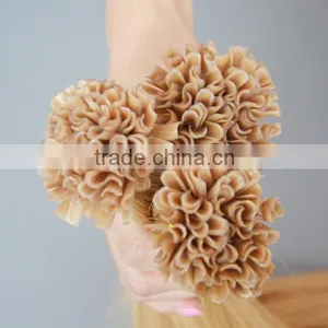U V I Flat Tip Blonde Hair Extension Bundles thumbnail-2