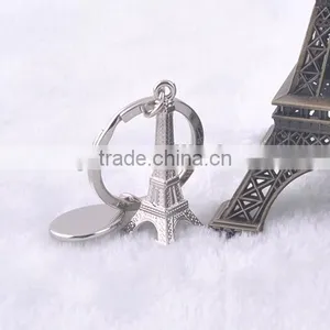 Good Quality Zinc Alloy Key Chain Pendant Small Tower Keychain thumbnail-4