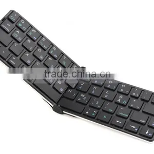 Bluetooth Version 4.0 Tablet Ultrathin Folding Keyboard For Galaxy Tab IPhone 6 6S Plus Note 5 S6 Edge thumbnail-4