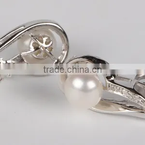 Wholesale New Fashion Latest Style Pearl Earrings Earring Backs thumbnail-4