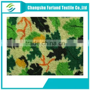 Thicken Camouflage Printed Sherpa Fabric thumbnail-3