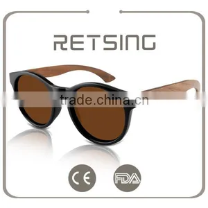 2016 FDA Wholesale Mirror Polarised Lens China Plastic Bamboo Sunglasses Custom Logo Wooden Sunglasses thumbnail-4