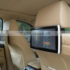 DS-X10D 10.1inch Car Headrest Dvd Player Monitor With Andrroid and Capacitive Touch Screen thumbnail-3