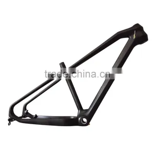 Newest 26ER Carbon Mountain Fatbike Frame Fat Bicycle Frame SN02 BB100mm Rear 190mm thumbnail-1