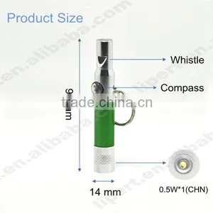(160181) Compass Promotional Torch Flashlight Mini Led Smallest Light for Keychain thumbnail-2