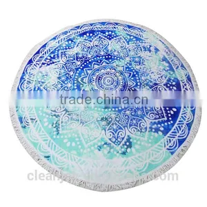 China Product Cheap Custom Round Towel Beach Quality Choice Most Popular thumbnail-4