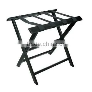Foldable Wooden Hotel Luggage Rack thumbnail-1