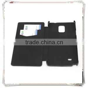 For Samsung Galaxy Note 4 Leather Case With Card Slots thumbnail-1