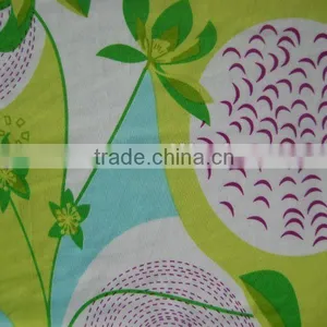 Dty Polyester Fabric With Flower Design Printed for Lady's Dress or Cloth Quality Choice thumbnail-1