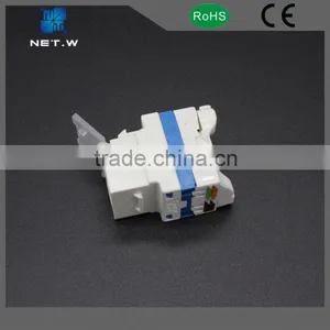 Good Price Cat7 Keystone Jack - Tool-Less Cat5e Cat6 White thumbnail-3