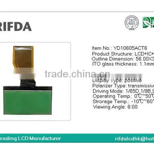 Yellow Green 128x64 Dot Matrix Display Lcd thumbnail-2