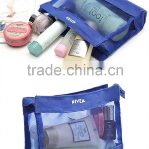 Lastest See Through Mesh Cosmetic Bag thumbnail-1