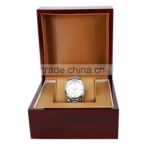 Luxury Logo Custom Printed Engraved Wooden Watch Boxes thumbnail-4