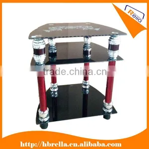 2014 New Modern Tempered Glass TV Stand thumbnail-1