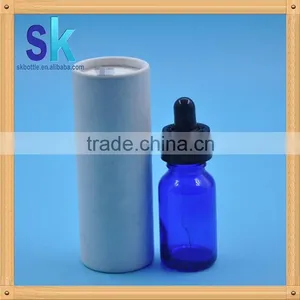 Cardboard Tube for Glass e Liquid Dropper Bottle With Childproof Cap thumbnail-1