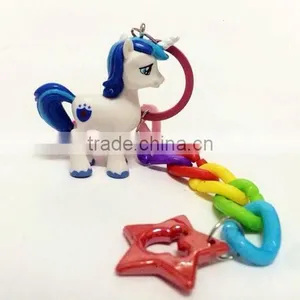 Lovely My Little Pony Action Figures Colorful Dash Pony Kids Toys Doll Set 12pcs Key Chain thumbnail-6