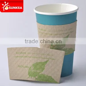 Wholesale Kraft Cup Sleeves for Hot Cups, Cup Wraps thumbnail-5