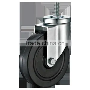 Medium Duty Casters With Rubber Wheel thumbnail-5