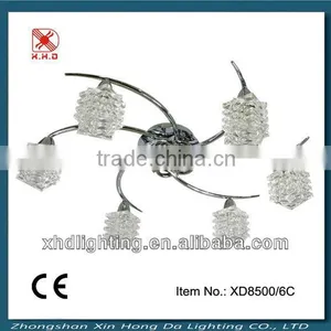 Fashion Modern Living Room Decoration Glass Ceiling Amd Pendant Lamp Made in China thumbnail-5