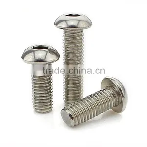 Pan Head Hex Socket Screw Stainless Steel Round Head Hex Socket thumbnail-6