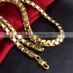 Simple Fashion 18k Gold Necklace Designs in 16 Grams 40 Grams thumbnail-5