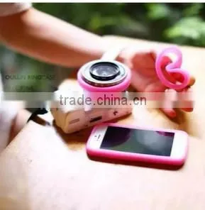 Wholesale Glow in Dark Silicon Phone Covers With Wristband Universal thumbnail-3