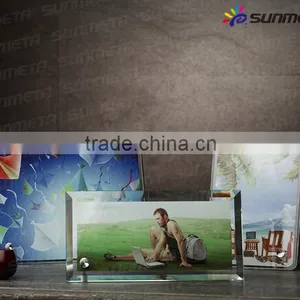 Sublimation Glass Photo Frame At Low Price Wholsale Made in China BL-14 thumbnail-4