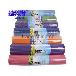Pink Colored 4mm Yoga Mat PVC Material thumbnail-2