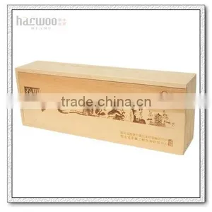 High Quality Wooden Wine Bottle Case for Sale thumbnail-5