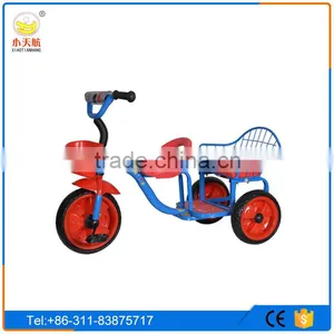 Double Seat Children Tricycle/2 Seats Children Tricycle thumbnail-2
