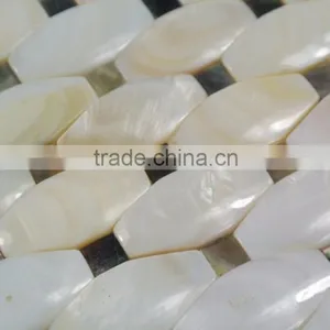 Convex Pattern Shell Mosaic Tile,bathroom Tile,seamless on Mesh thumbnail-4