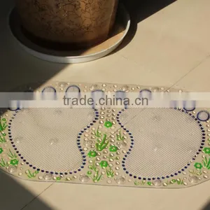 New Design Pvc Bathroom Floor Mat Bathmat With Anti-slip thumbnail-1