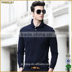 Presley Oem 2016 New Arrival Custom Cotton Printed Mens Polo Shirt With Cheap Price thumbnail-4