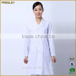 Doctor Uniforms in 100% Cotton Dirtproof Uniform/lab Coat With Cheap Price thumbnail-3