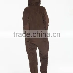 Wholesale Fashion Unisex Jumpsuit Adult Fleece Teddy Bear Nordic Onesie Quality Choice thumbnail-3