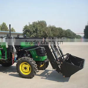 40 hp 4WD Tractor John Deere 4320 With Backhoe Loader,front Loader TZ04D and Backhoe LW-7 thumbnail-2