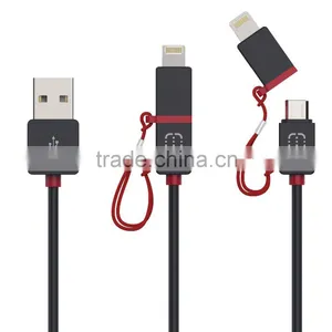 Save 20% 2 in 1 Charge and Sync Cable in China (MFI Manufacturer) thumbnail-2