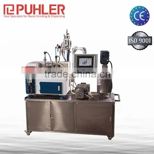 Disk Type Horizontal Bead Mill Similar To Paint Grinding Machine , Lab Mill thumbnail-1