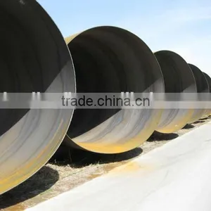 Large Diameter 3PE Coated Spiral Welded Steel Pipe thumbnail-1