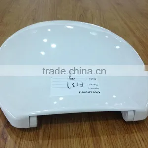 Economic EU Standard Duroplast Toilet Seat Cover for Your Bathroom With Different Options of Hinges thumbnail-4