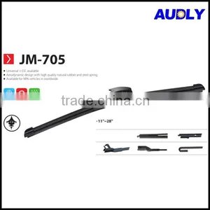 JM-705 Bracketless All Season Windshield Wiper Replacement Blade thumbnail-1