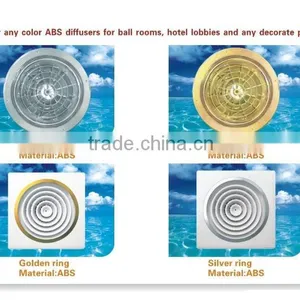 W101 Auto Spin ABS Plastic Air Diffuser, Round Air Diffuser thumbnail-3