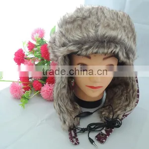 Uneed Warm Hat Headphone for Girls thumbnail-1
