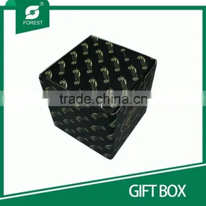 CUSTOM MADE CUBE SHAPED CORRUGATED PAPER GIFT BOX HOT SALE thumbnail-1