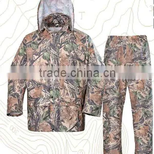 PU Rain Suit for Hunting thumbnail-1